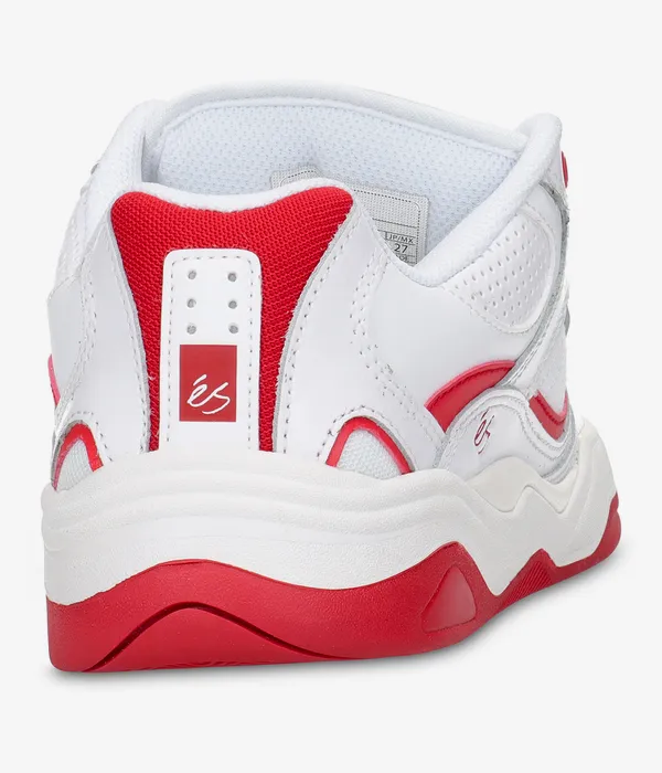éS TJ Rogers White Red – Chaussures de Skate & Style