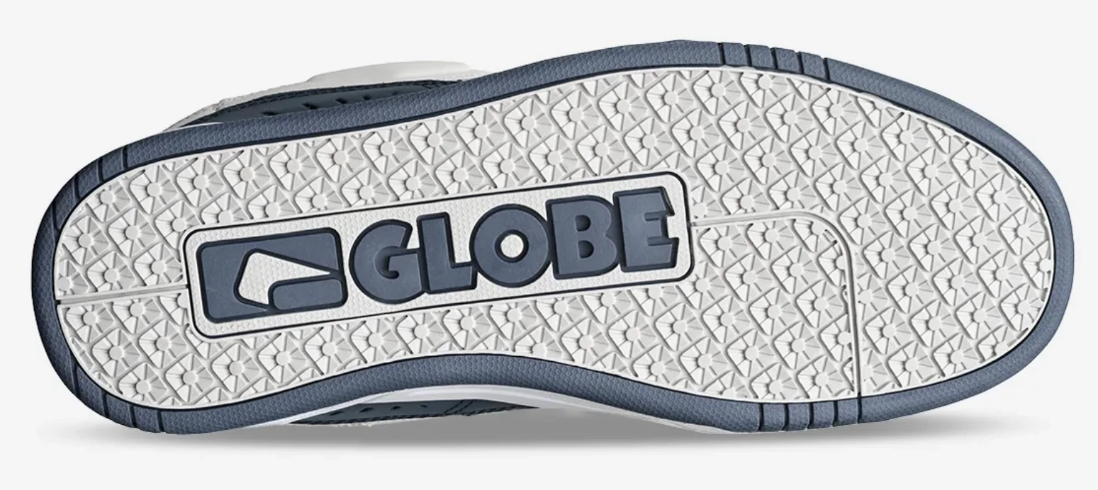 GLOBE Fusion Grey/Blue â Chaussures skate solides