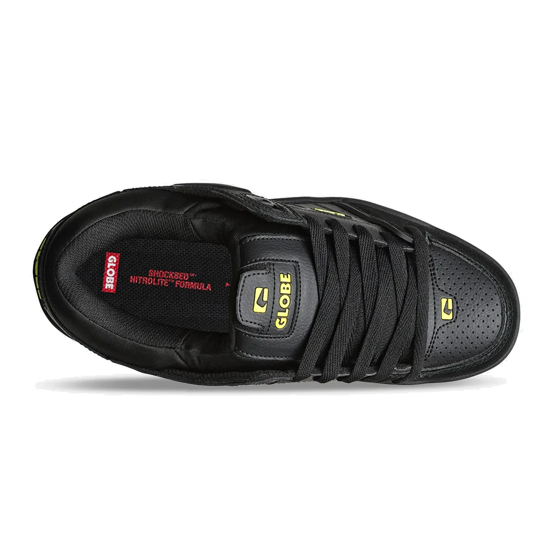 GLOBE Fusion Onyx/Citrus â Chaussures skate robustes