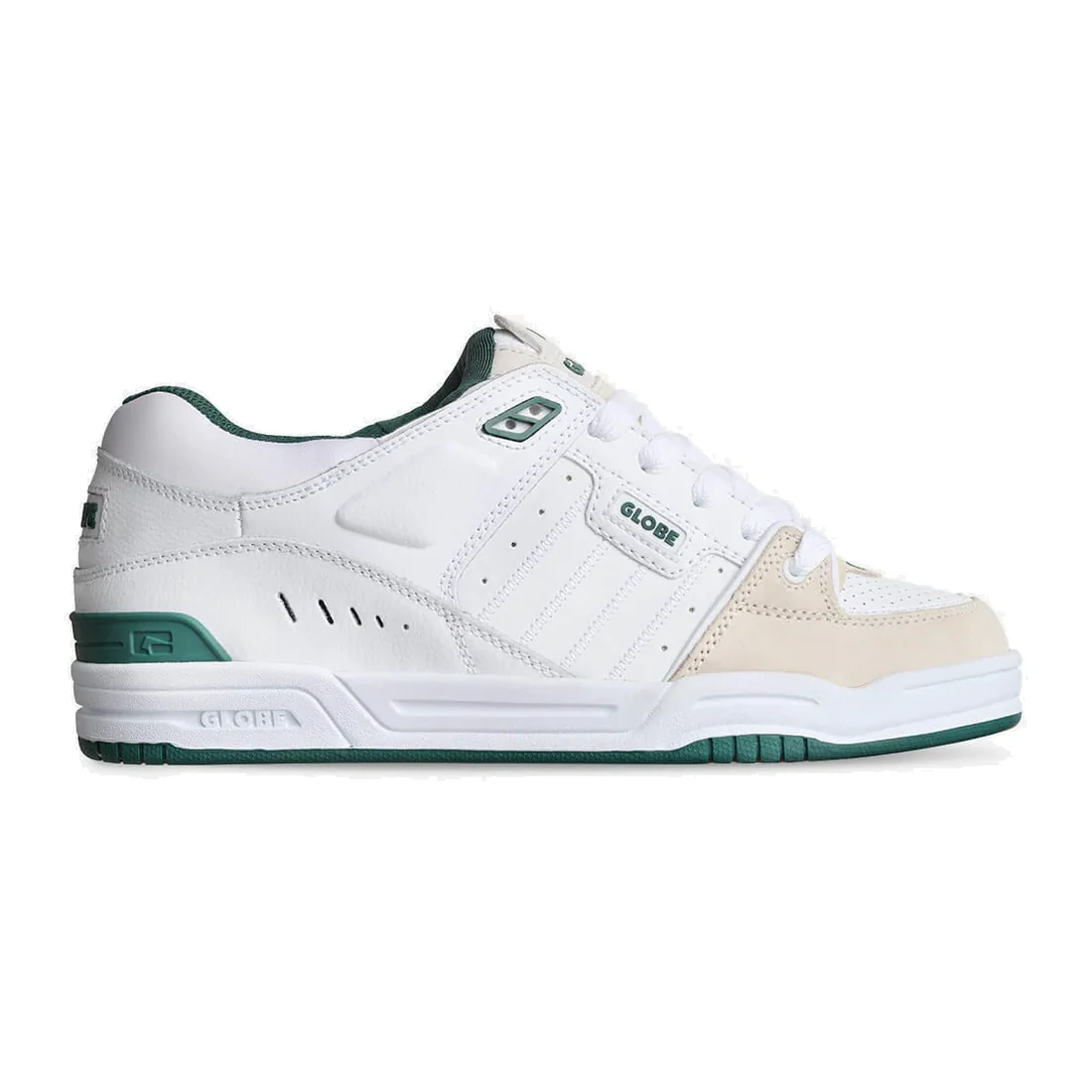 GLOBE Fusion White/Green â Skate shoes techniques