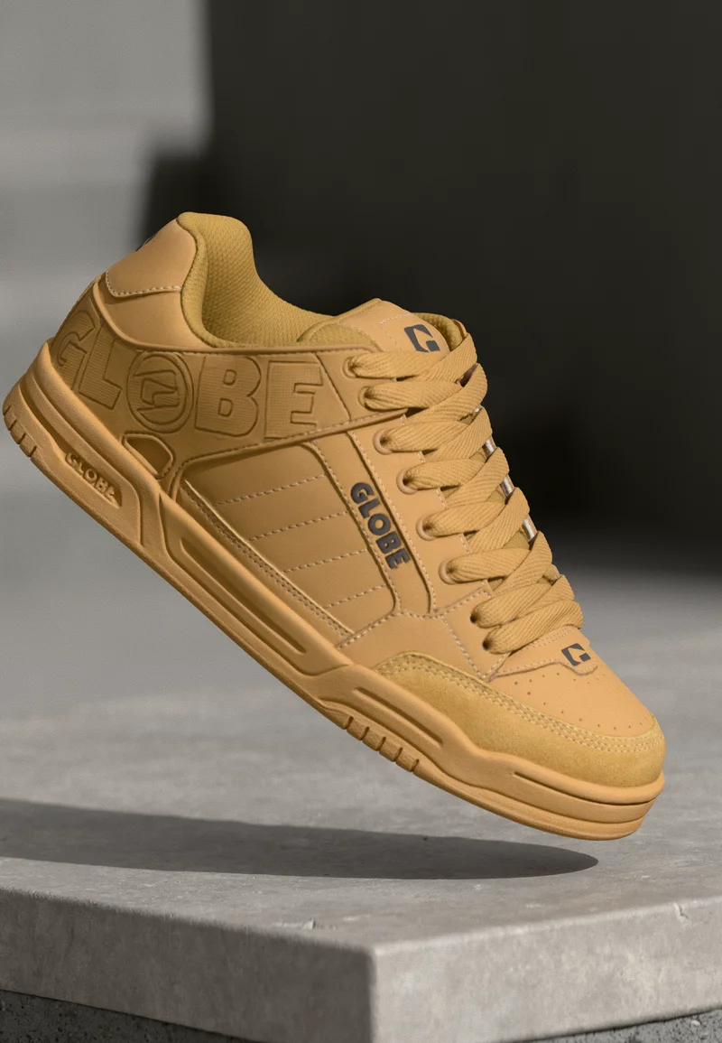GLOBE Tilt Honey/Gum – Chaussures skate résistantes
