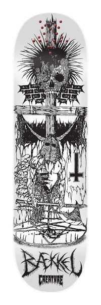 DECK BAEKKEL BLKMTL 8.6 X 32.11