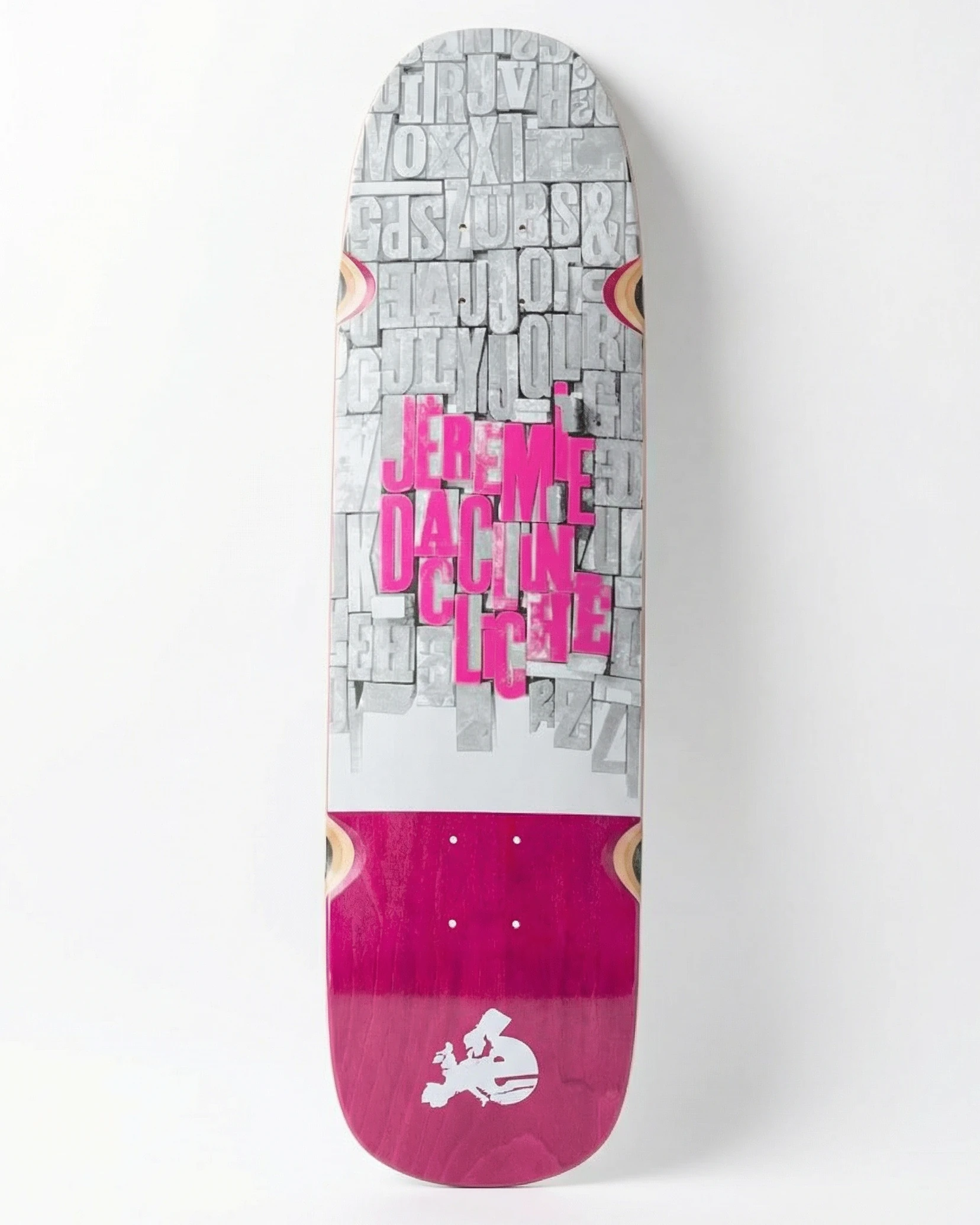 Cliché Jérémie Daclin Gutenberg — Deck Skateboard 8.5" × 31.95"