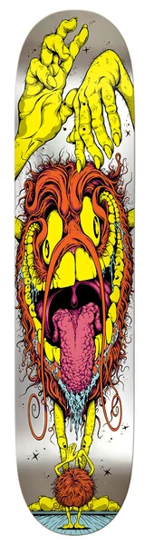 ANTIHERO Grimple Gerwer 10.5" – Deck Skateboard Longboard
