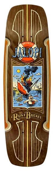 ANTIHERO Jalopi 9.2" – Deck Skateboard Rustbucket Brown
