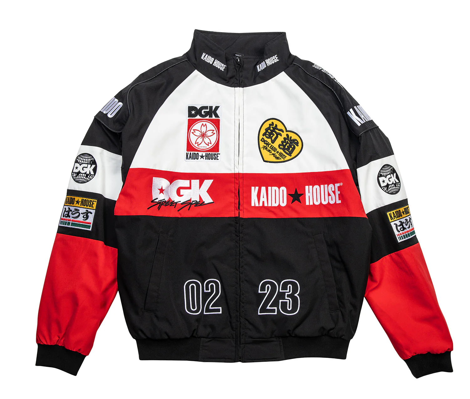 DGK x Kaido House Camber Racing Jacket — Veste Skateboard Multi
