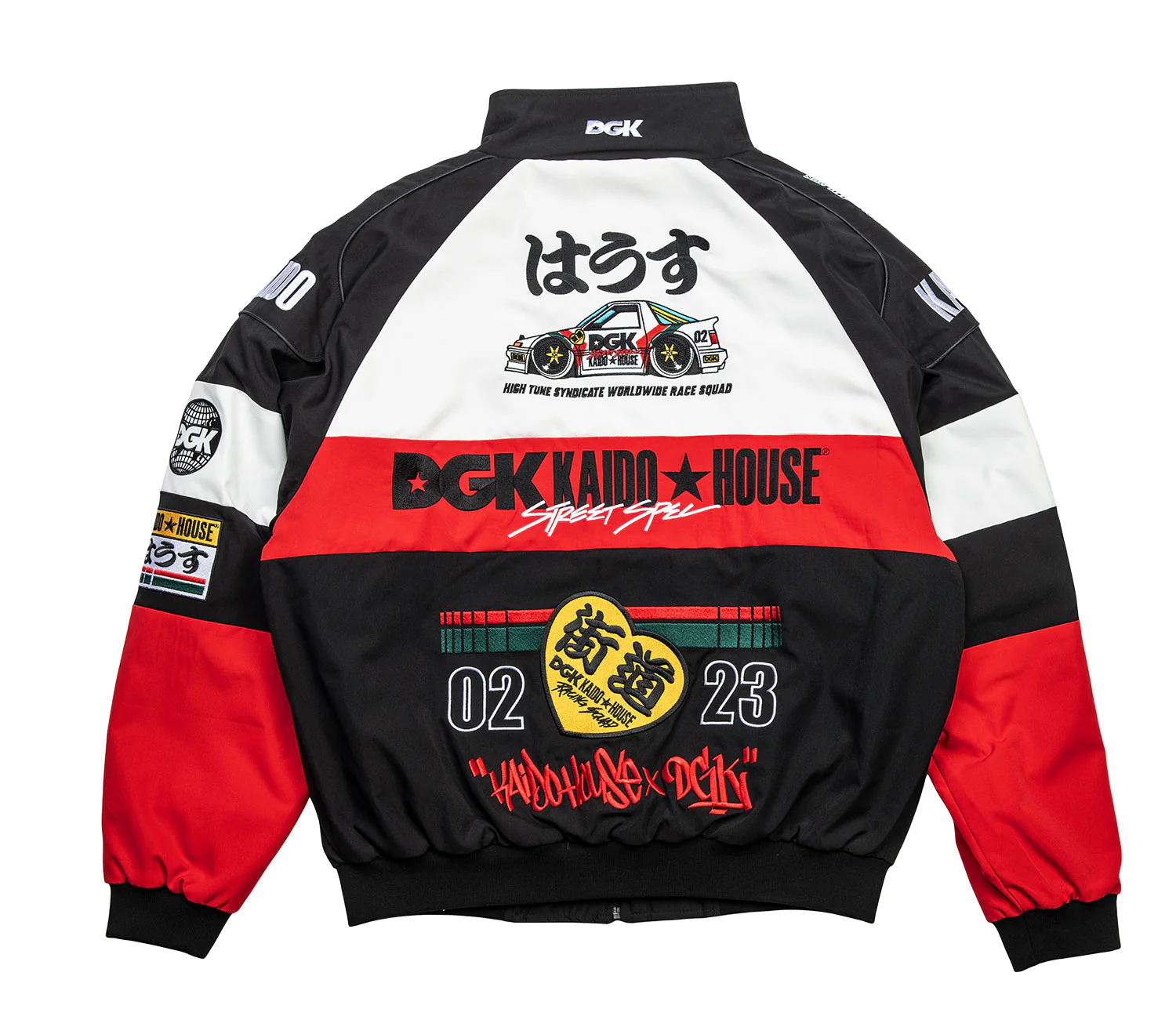 DGK x Kaido House Camber Racing Jacket — Veste Skateboard Multi