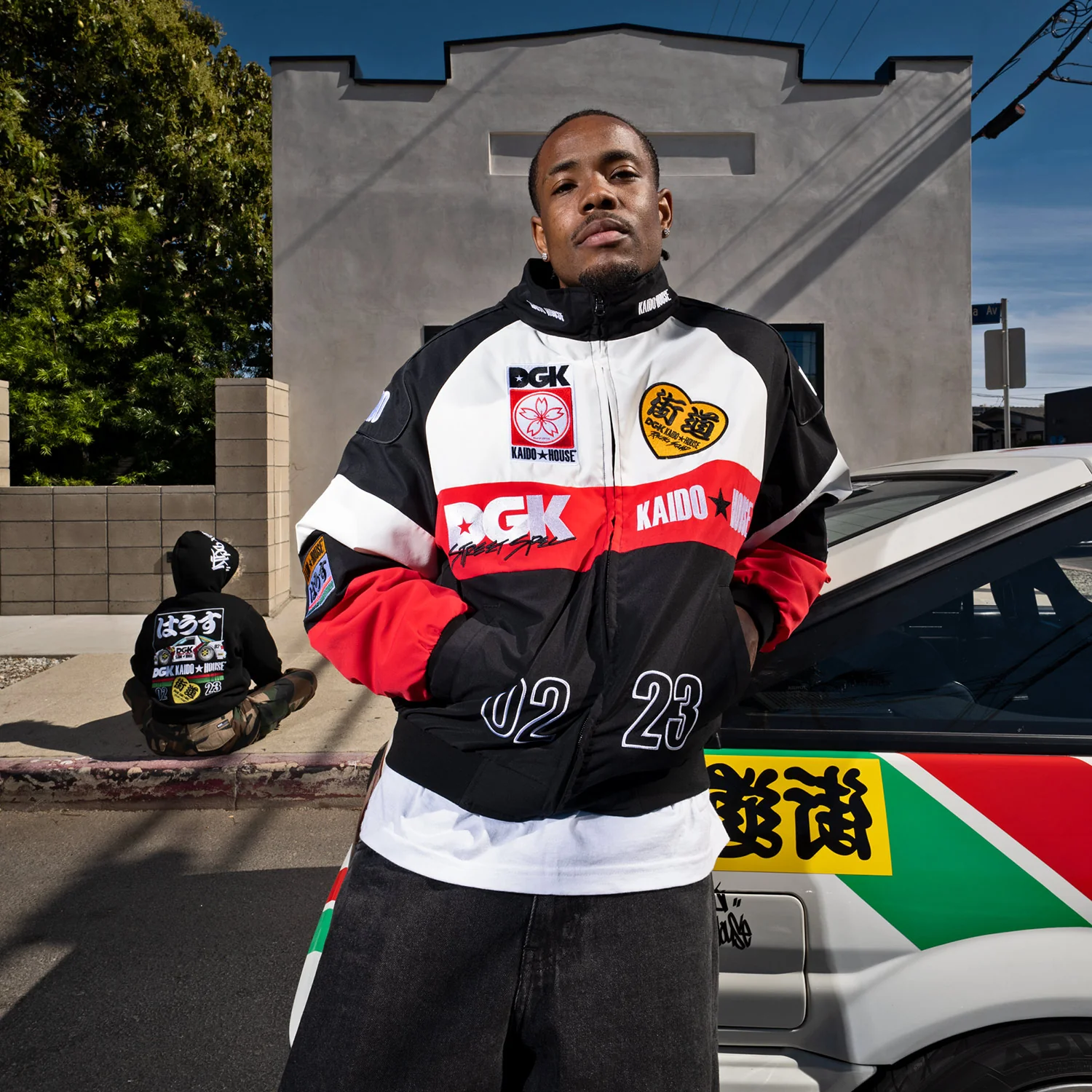 DGK x Kaido House Camber Racing Jacket — Veste Skateboard Multi