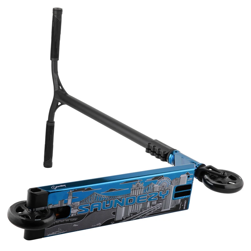 Drone Element V2 – Trottinette Saundezy Bleu Chrome