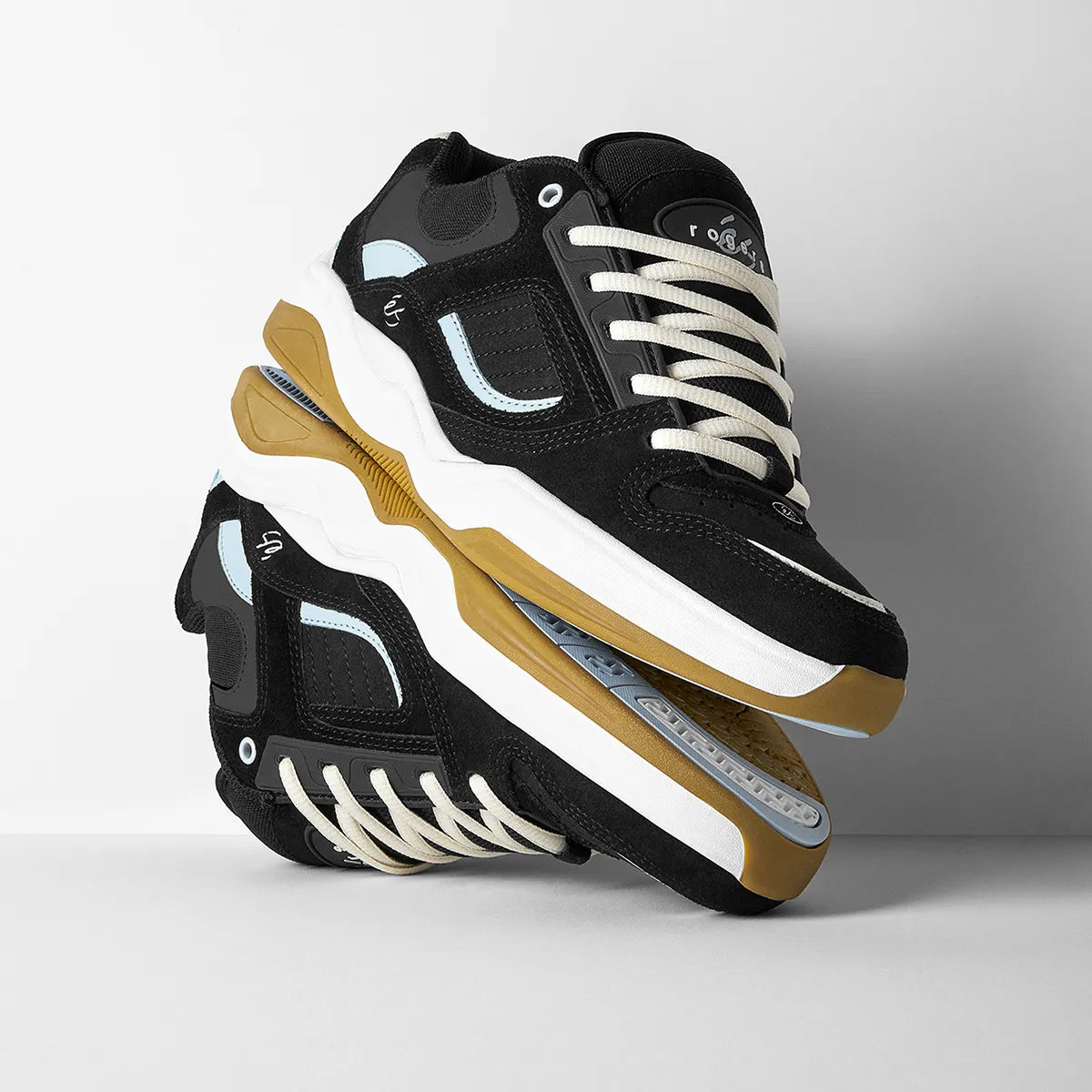 ES TJ Rogers Black Blue White Chaussures Skate