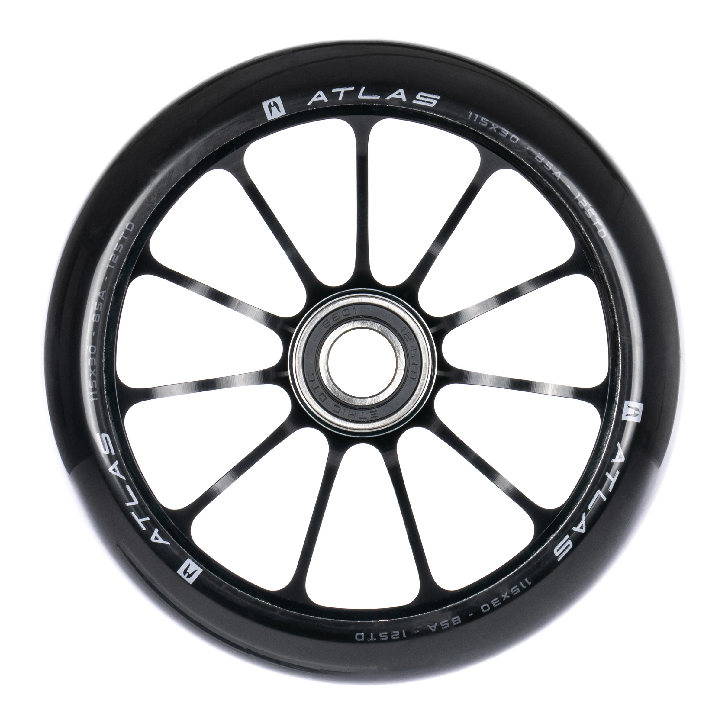 Roue Ethic DTC Atlas 115 12 STD Noir