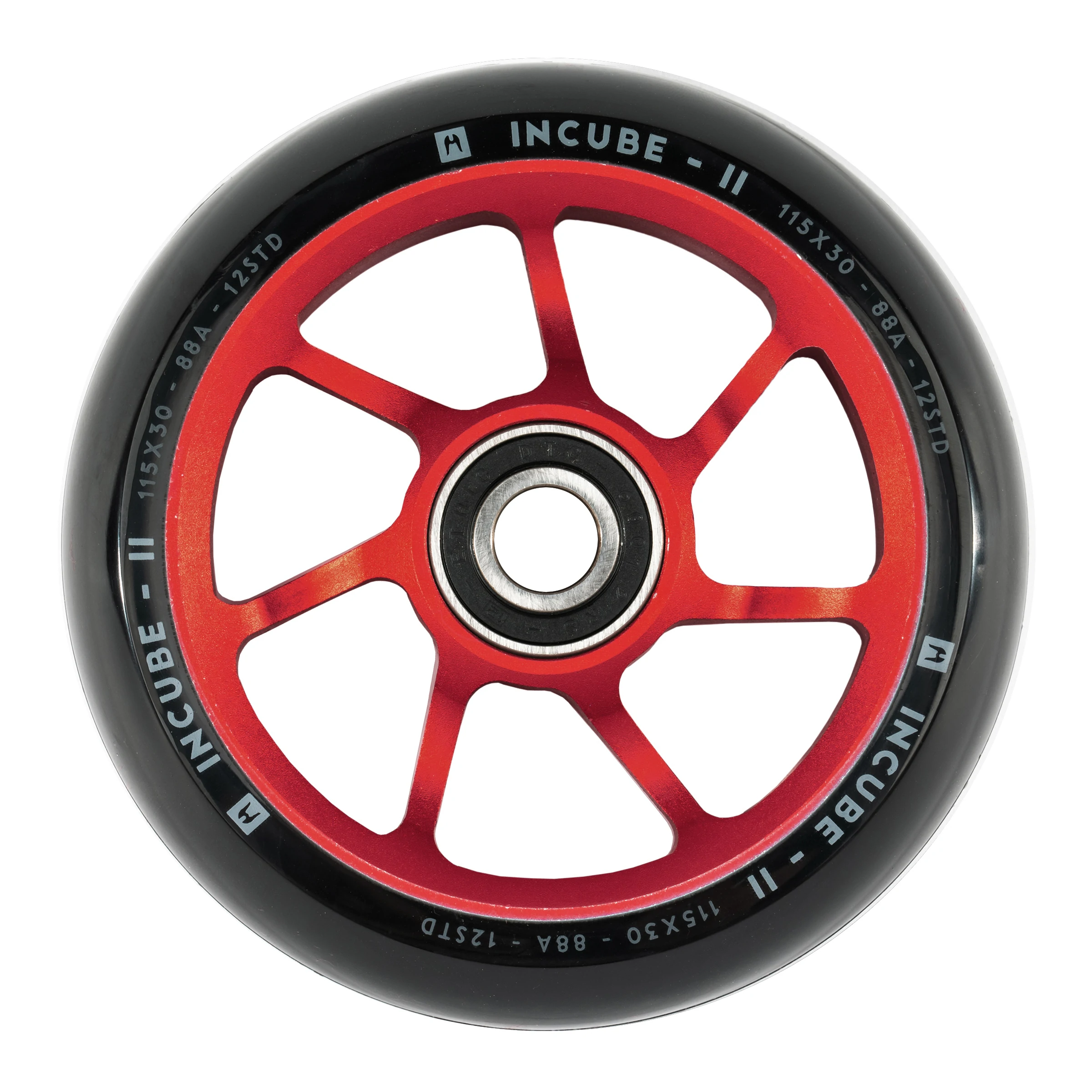 Ethic DTC Roue Incube V2 115 12STD Rouge