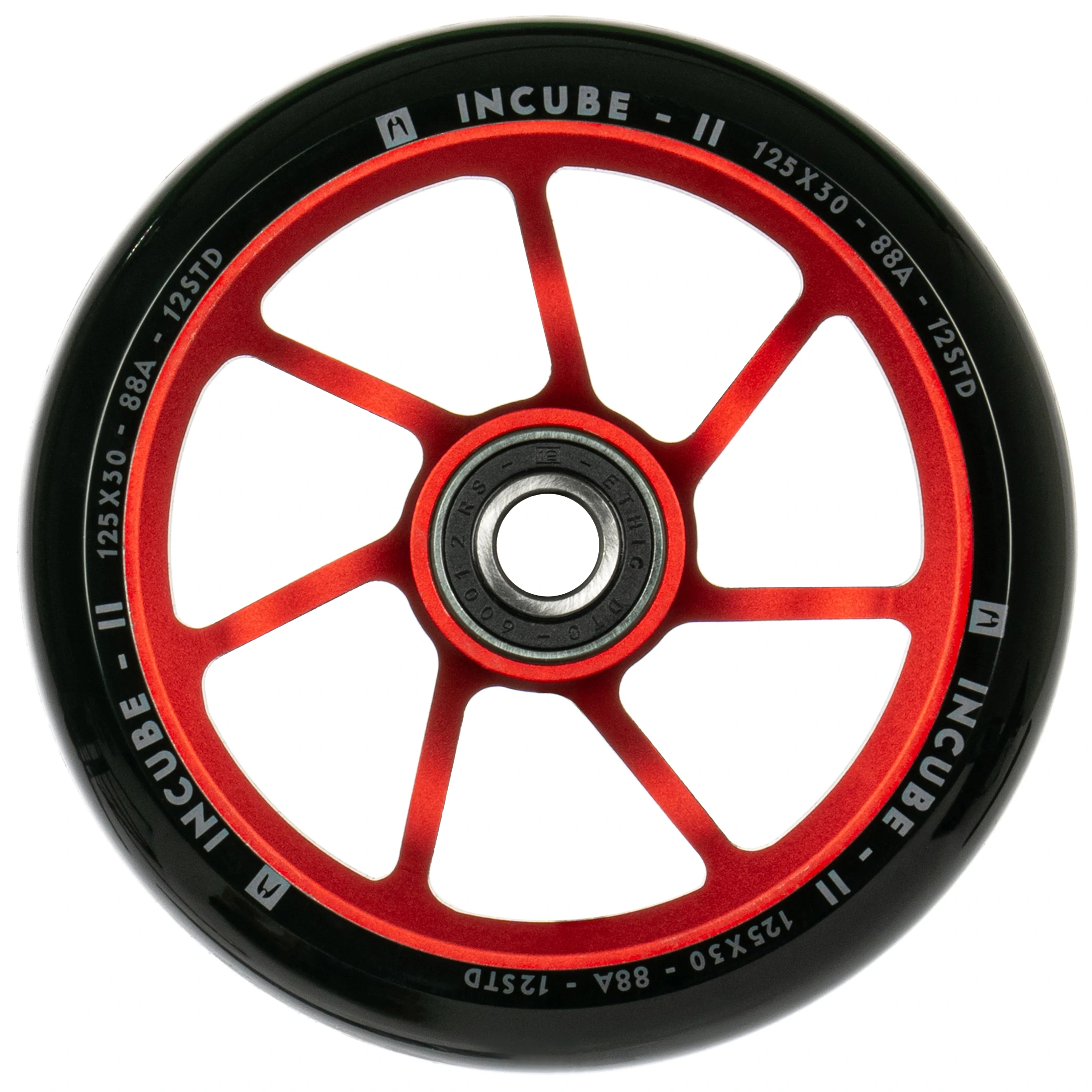 Ethic DTC Roue Incube V2 125 12STD Rouge