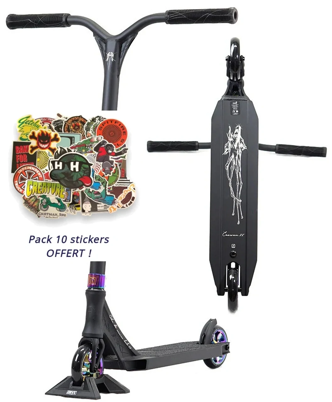 Trottinette ETHIC Erawan V2 Neochrome