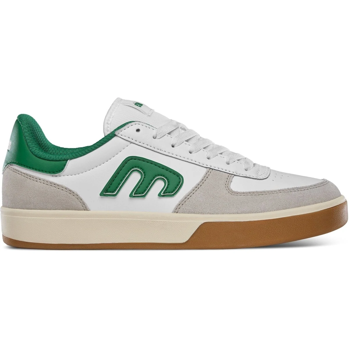 Etnies Emerson Grey White Green – Chaussures de Skate Résistantes | Confort & Style