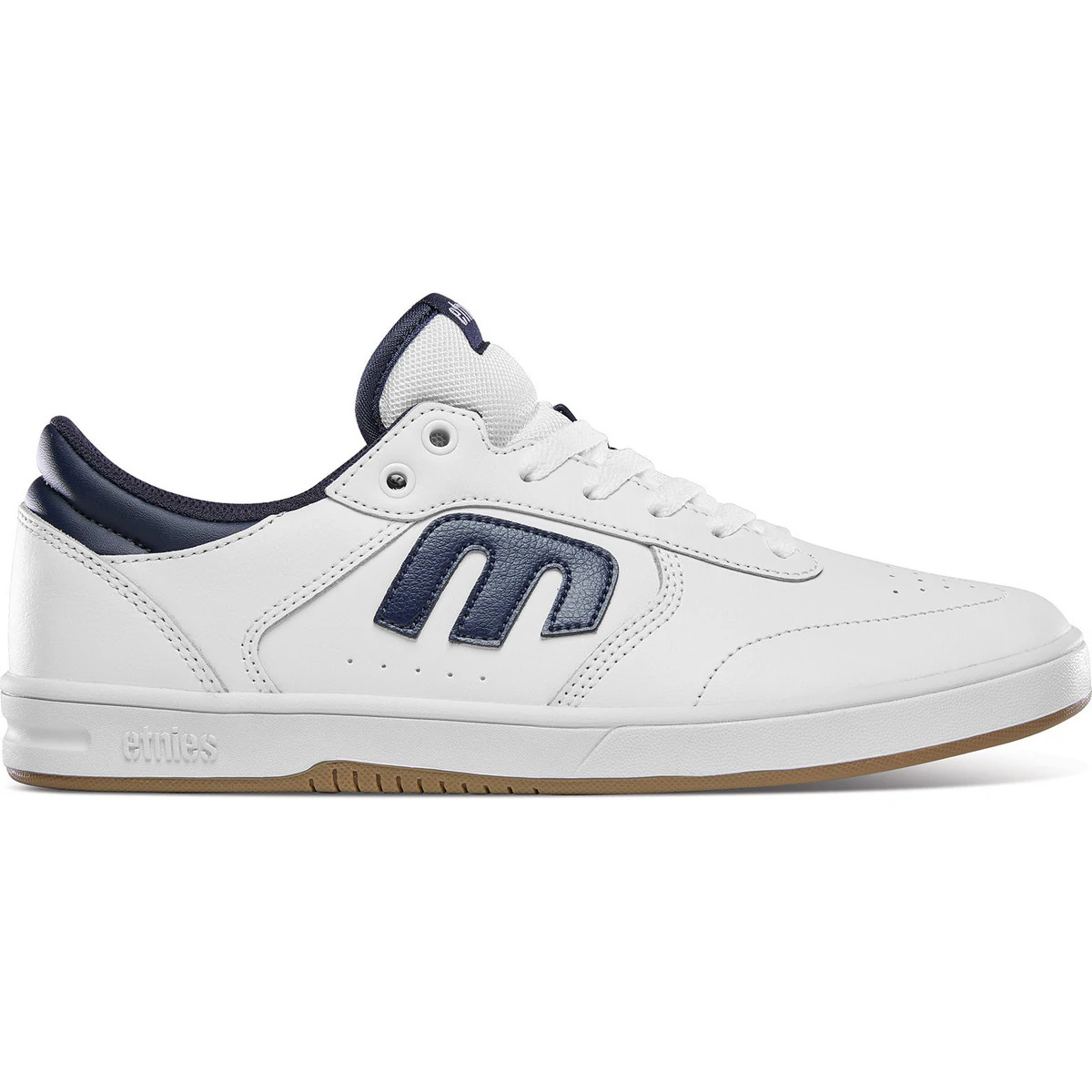 Etnies Emerson White Navy – Chaussures de Skate Blanc & Bleu | Confort & Résistance