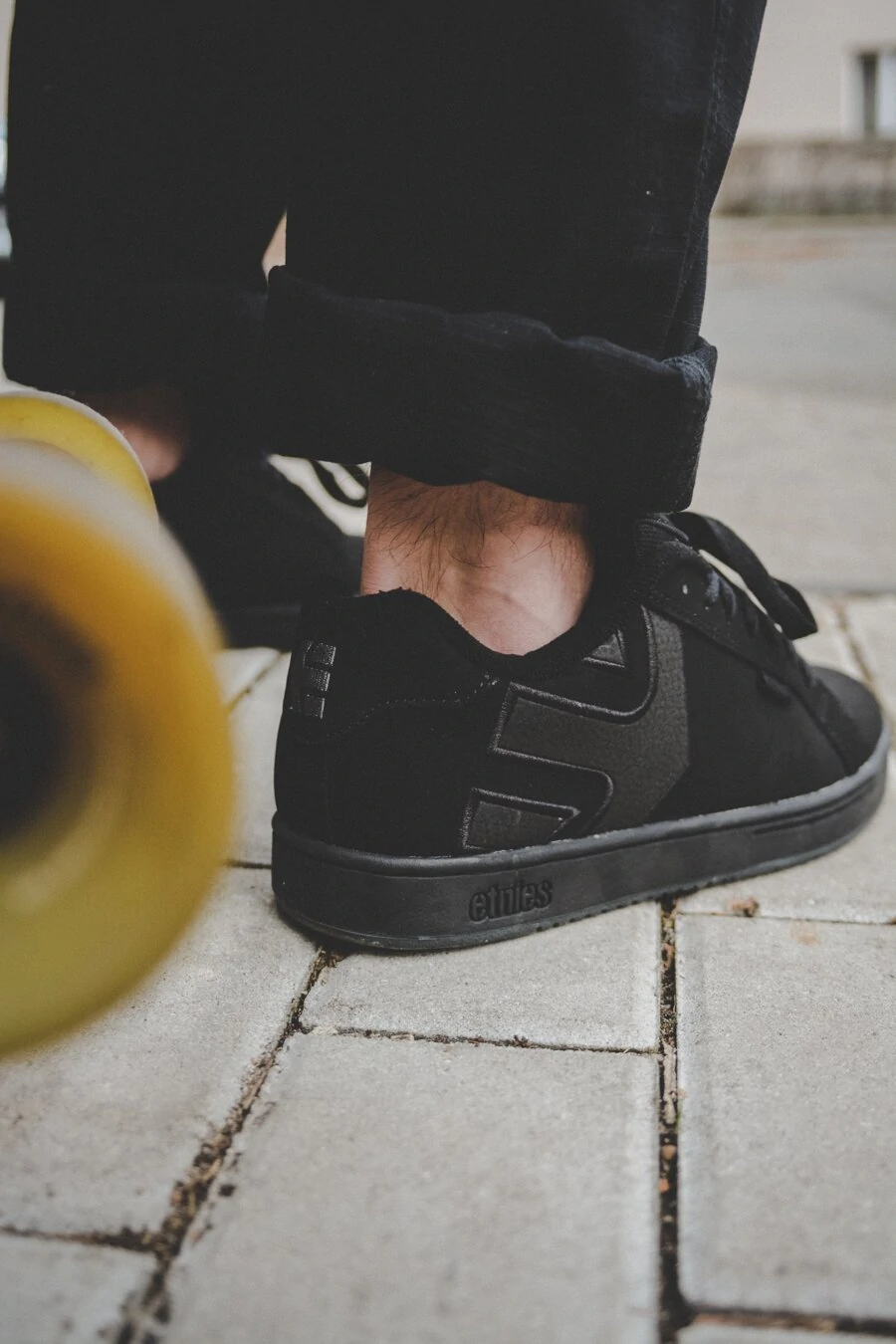 Etnies Fader Black Dirty Wash – Skate look et confort chaussure