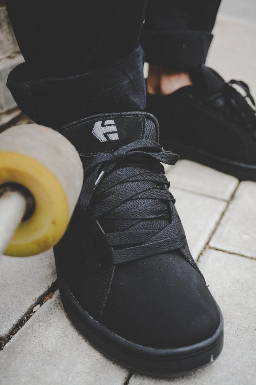 Etnies Fader Black Dirty Wash – Skate look et confort chaussure