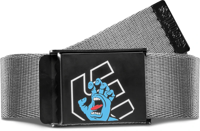 SCREAMING HAND SC BELT CHARCOAL