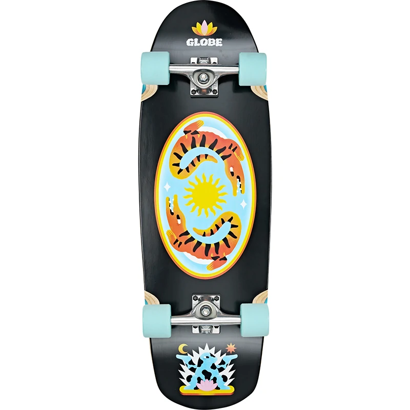 Globe Big Bad Bruiser Cruiser 33" Lotus – Puissance & Stabilité