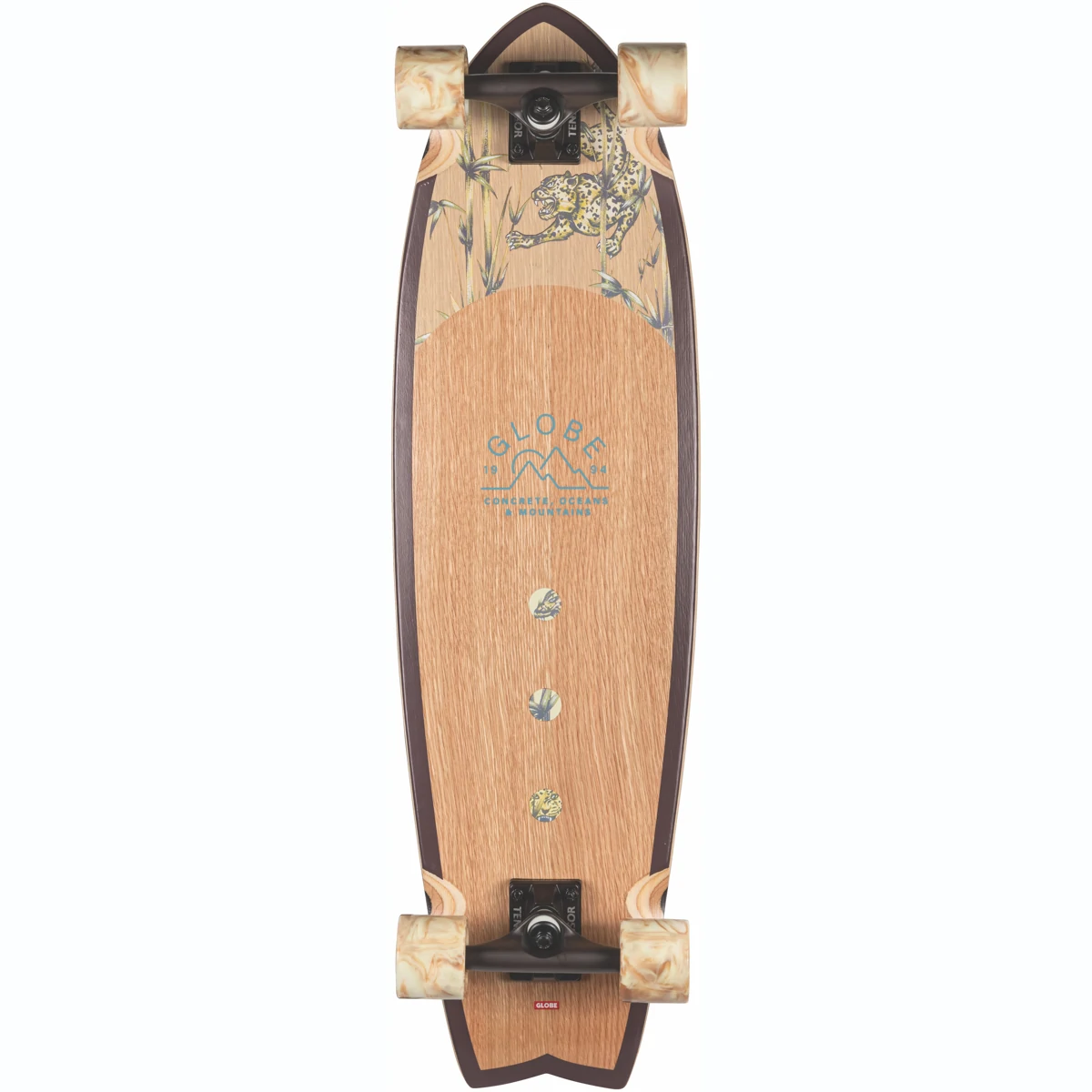 Globe Chromantic Cruiser 33" White Oak Jaguar – Puissance & Style