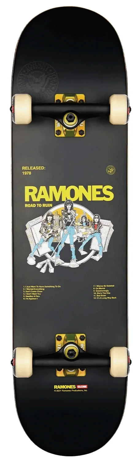 GLOBE G2 RAMONES ROAD TO RUIN 8,25"