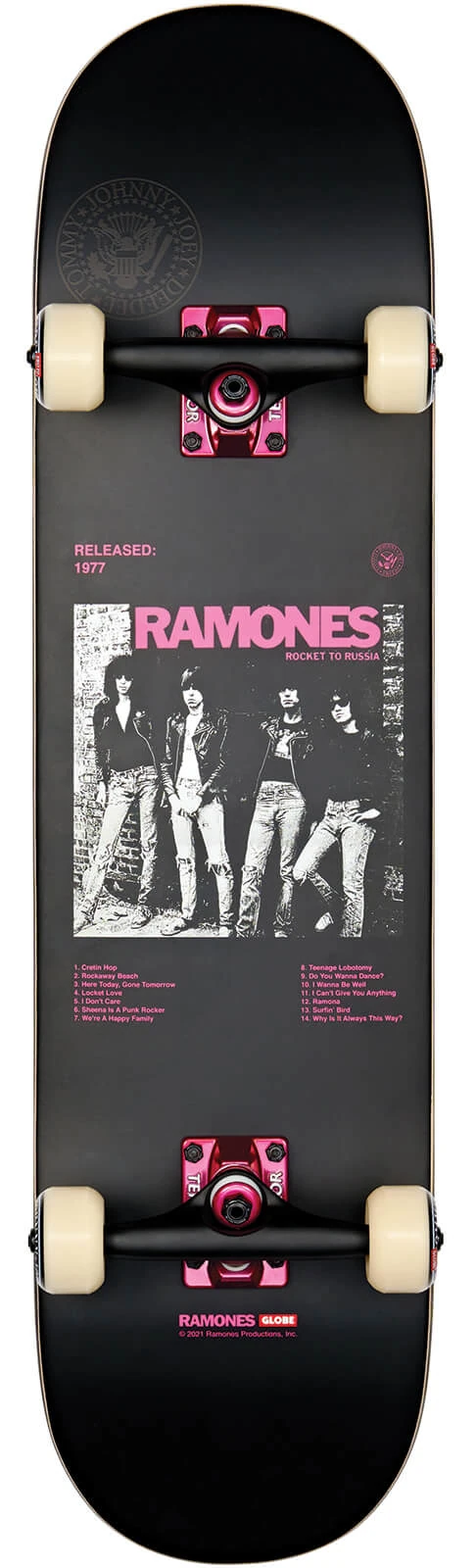 GLOBE G2 RAMONES ROCKET TO RUSSIA 8.0"