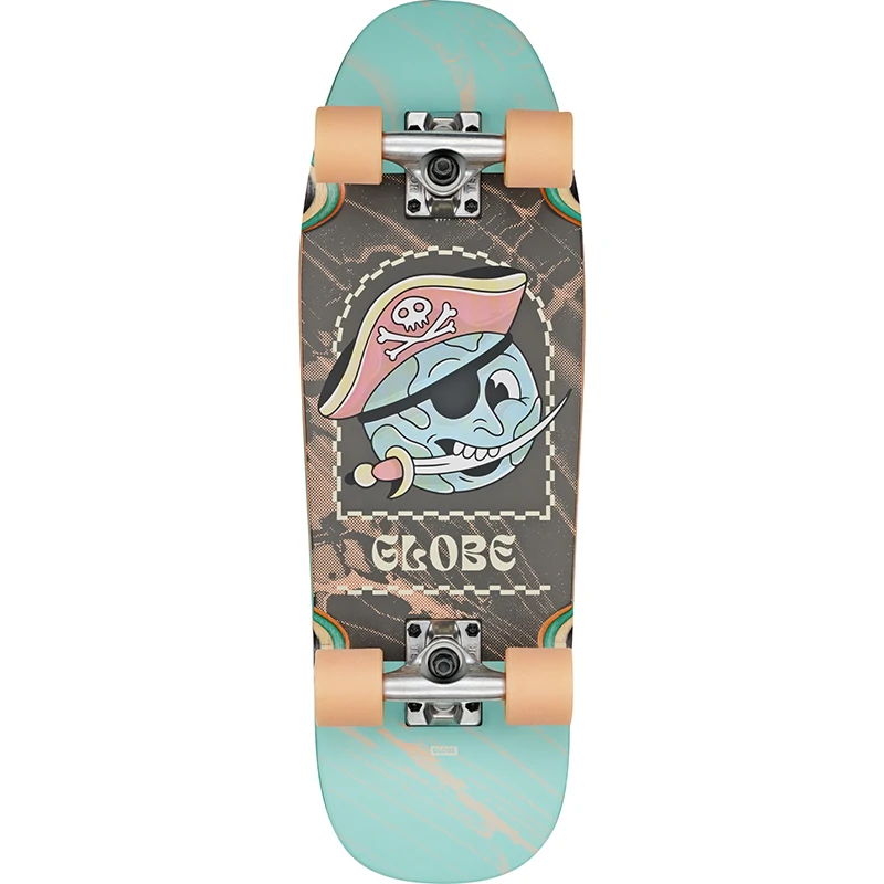 Globe Kids Blaster Cruiser 8.25" Pirate Life – Fun & Sécurité
