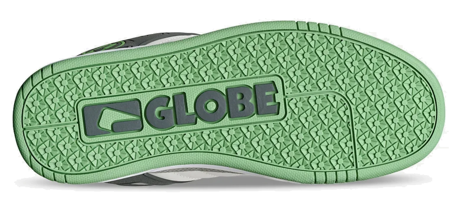 Globe Tilt Lunar/Grey/Green – Chaussures de skate performantes