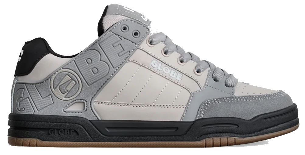 Chaussures de Skate Globe Tilt Titanium Black – Skate Shoes Résistantes & Confort Max