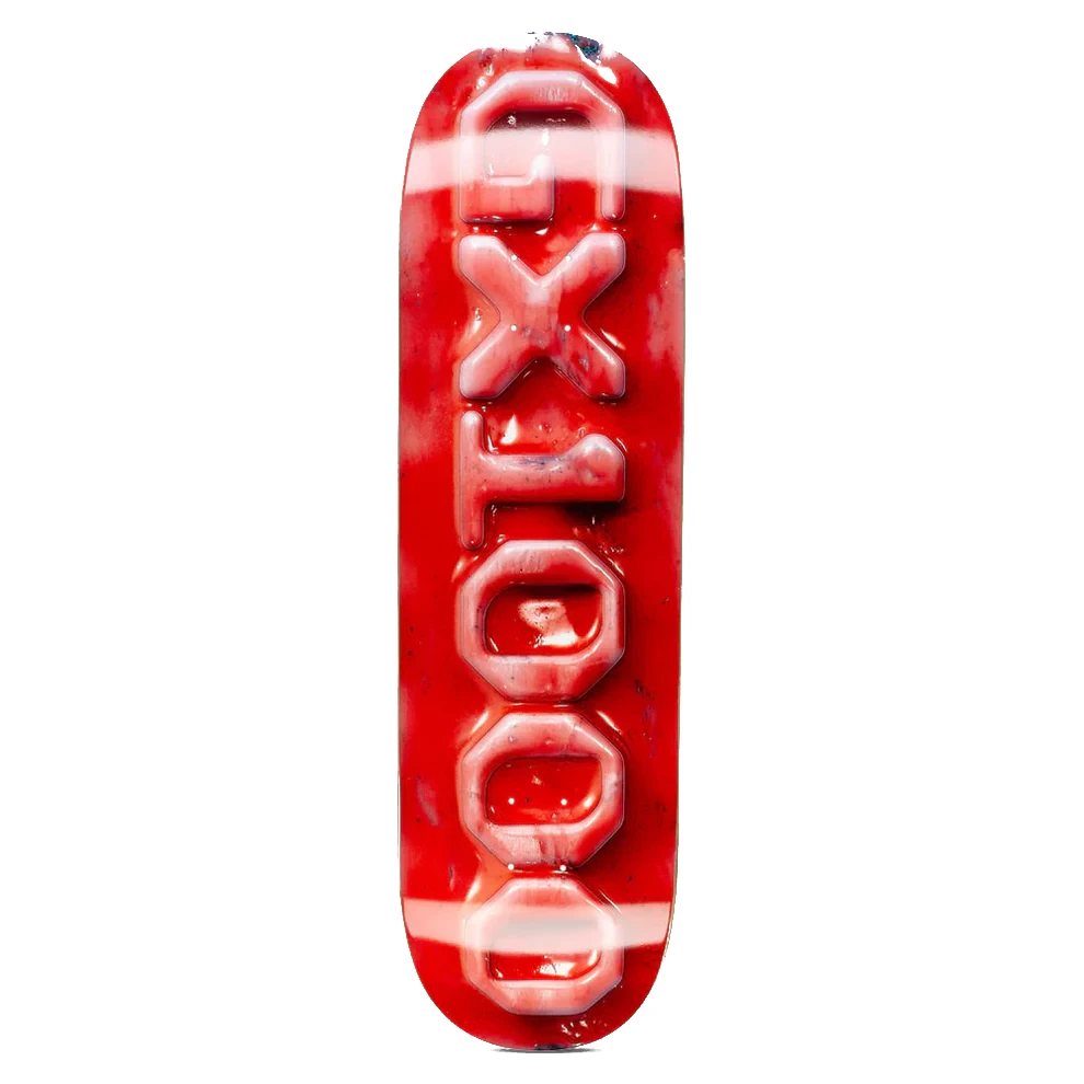 GX1000 Ceramic OG Logo Red 8.75" — Plateau | N4 Skateshop
