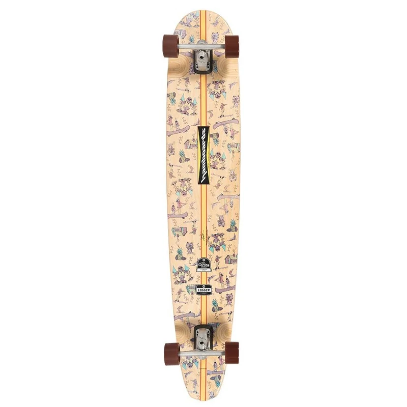 HAMBOARDS Logger Walnut 60" – Surfskate carving puissant