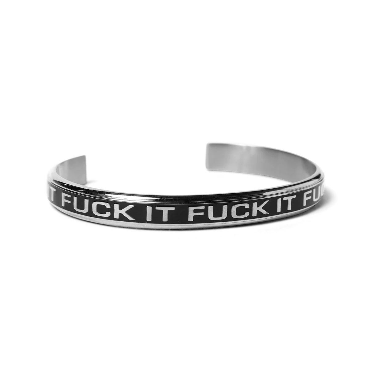 HUF – Bracelet Mono Silver – Sobriété et style au poignet