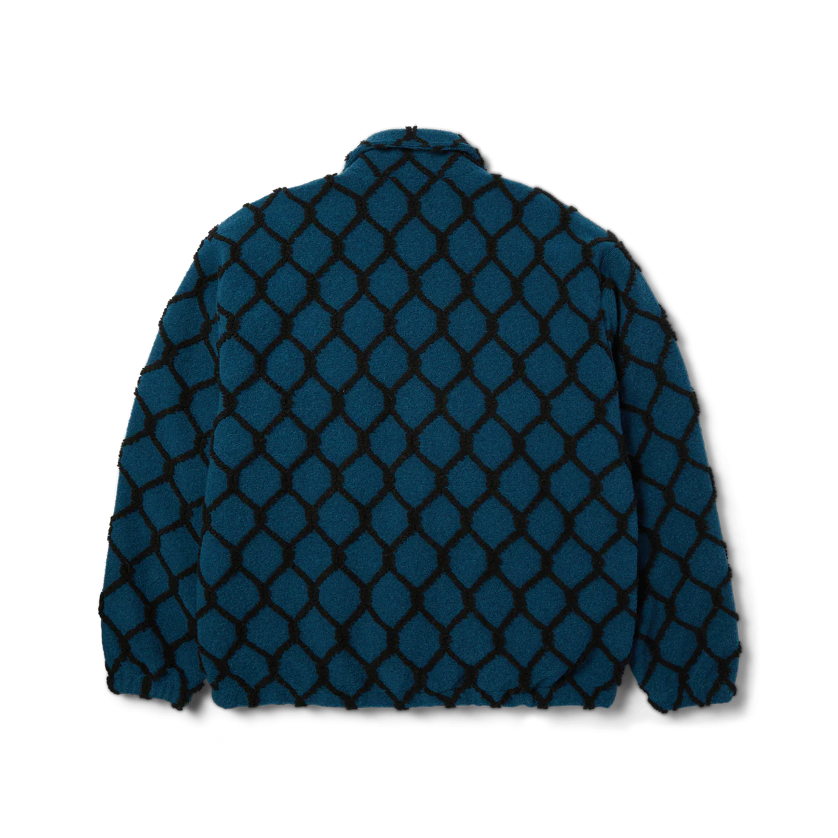 HUF – Breakthrough High Pile Marine Blue – Veste Fleece