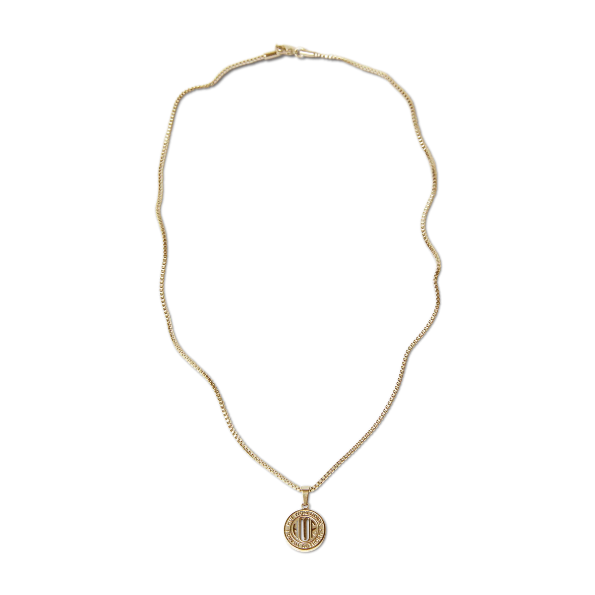 HUF – Collier Token Pendant Gold – Style affirmé en doré