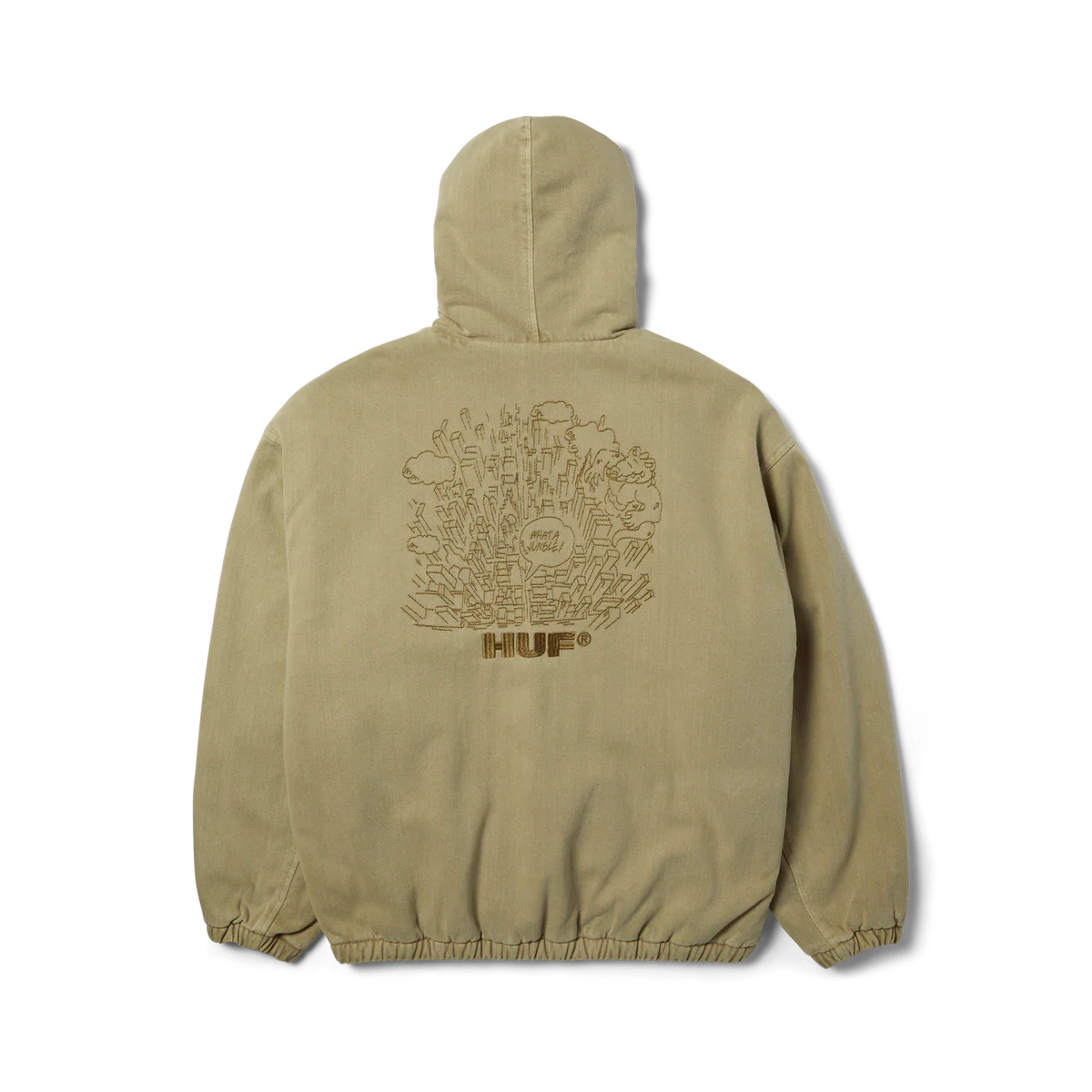 HUF – Veste Jungle Work Denim Desert – Style utilitaire brut