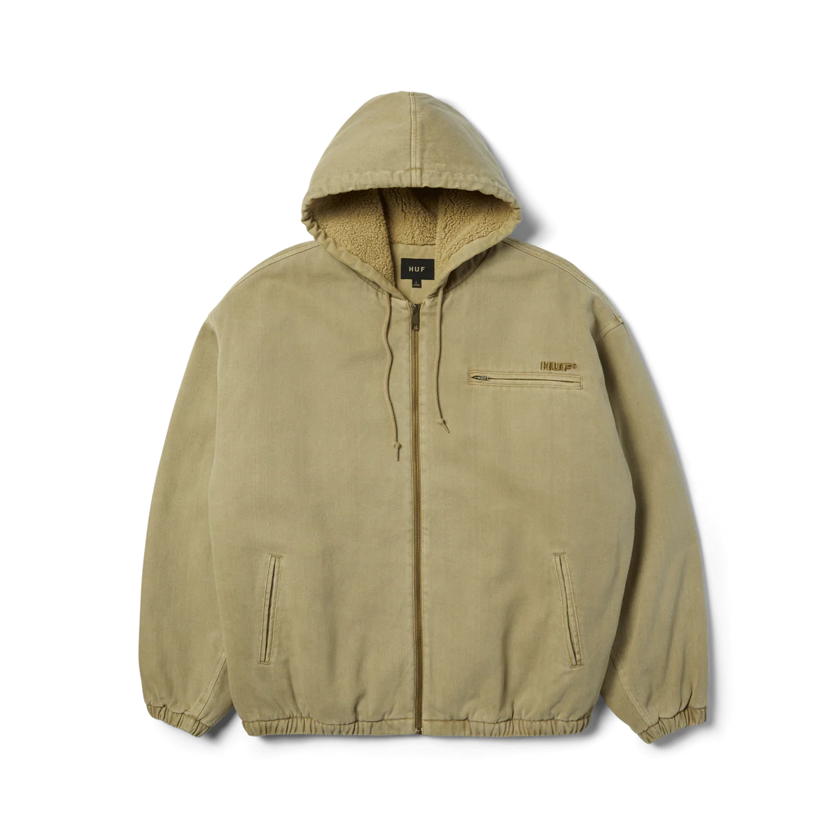 HUF – Veste Jungle Work Denim Desert – Style utilitaire brut