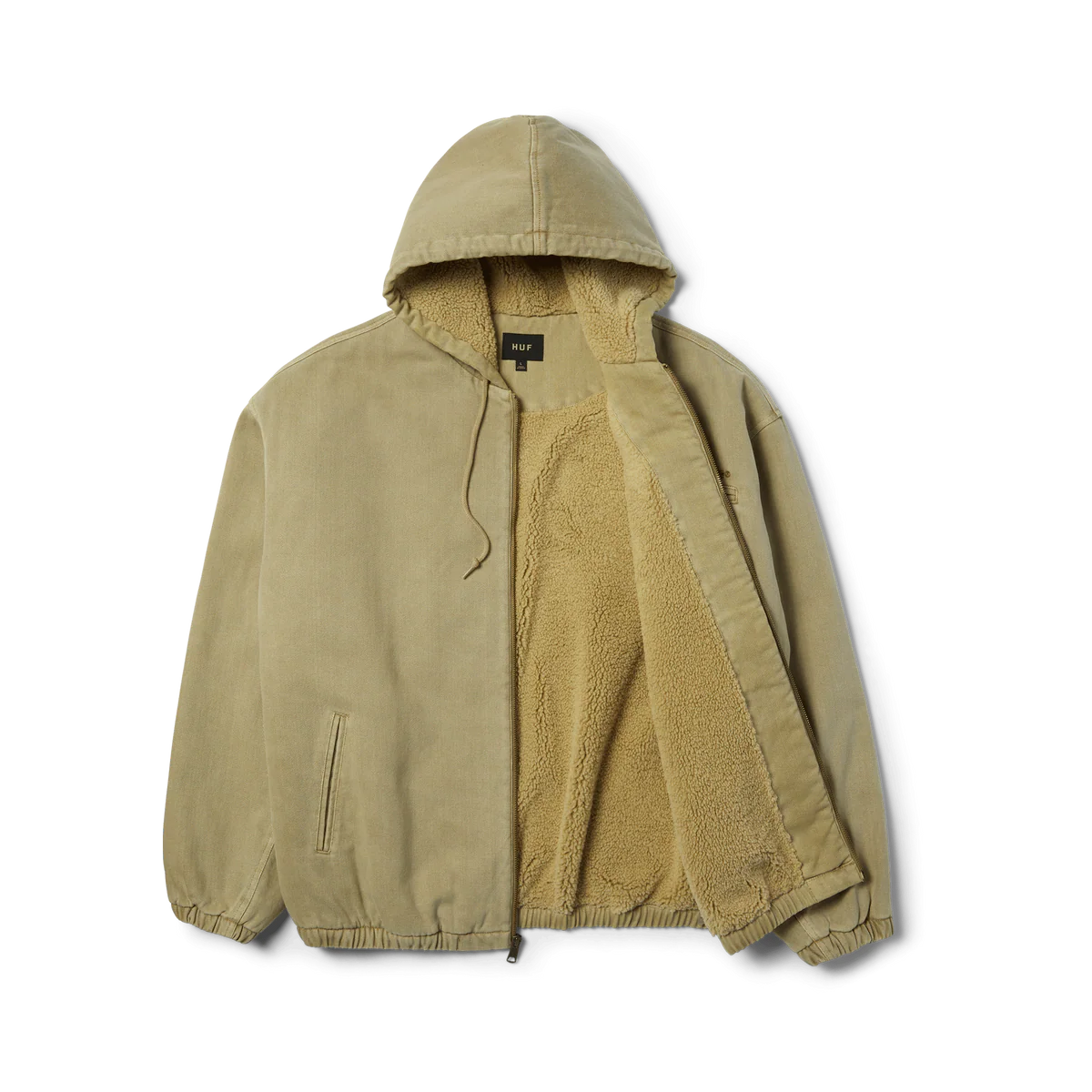 HUF – Veste Jungle Work Denim Desert – Style utilitaire brut