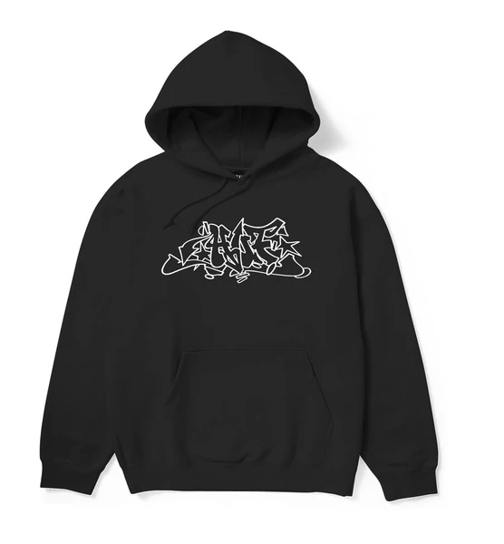 HUF Hoody PP Outlines Black – Sweat capuche street iconique