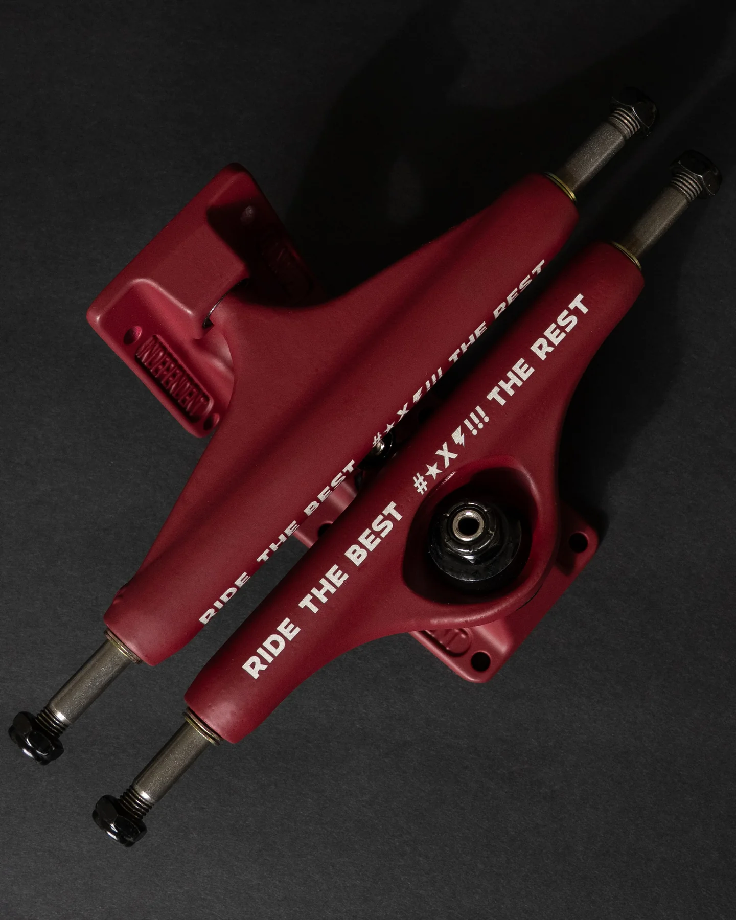 Independent Stage 11 Forged Hollow RTB FTR - Burgundy