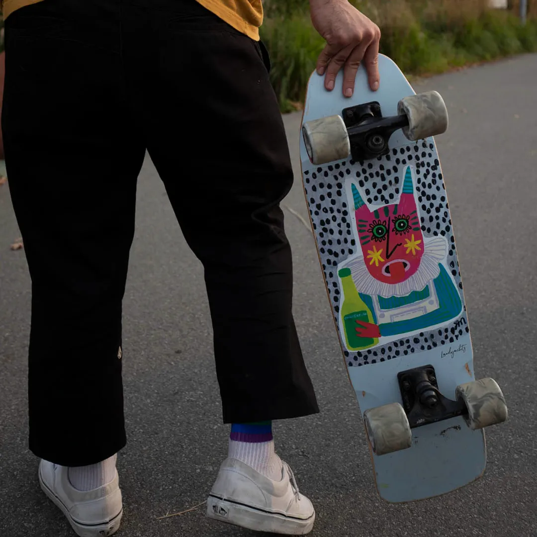 Landyachtz Dinghy Shape 9 Chartreuse 28.5" – Cruiser Urbain