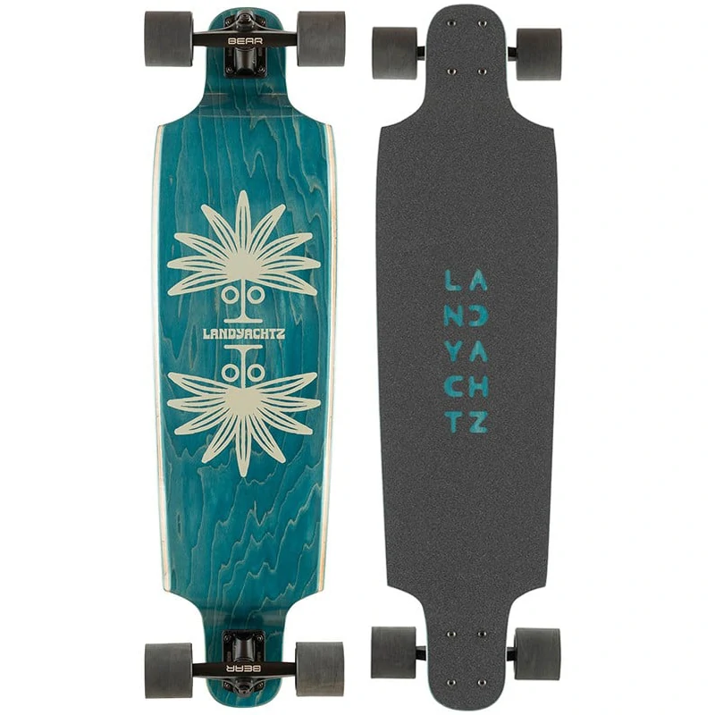 Longboard LANDYACHTZ LB TOP CAT 37 PALM – Ride smooth et stylé