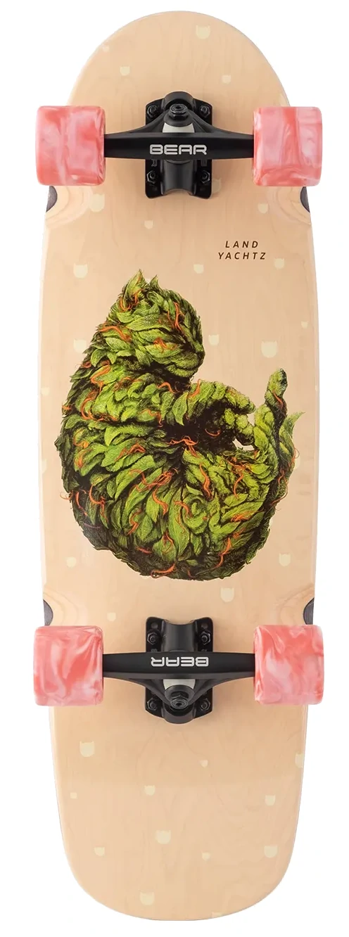 Landyachtz Tugboat Meowjiuana Ultra Carve 30x9 – Le Cruiser qui Carve comme un Longboard