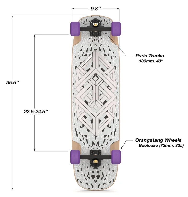 Loaded Subnose Tesseract II Longboard Complet