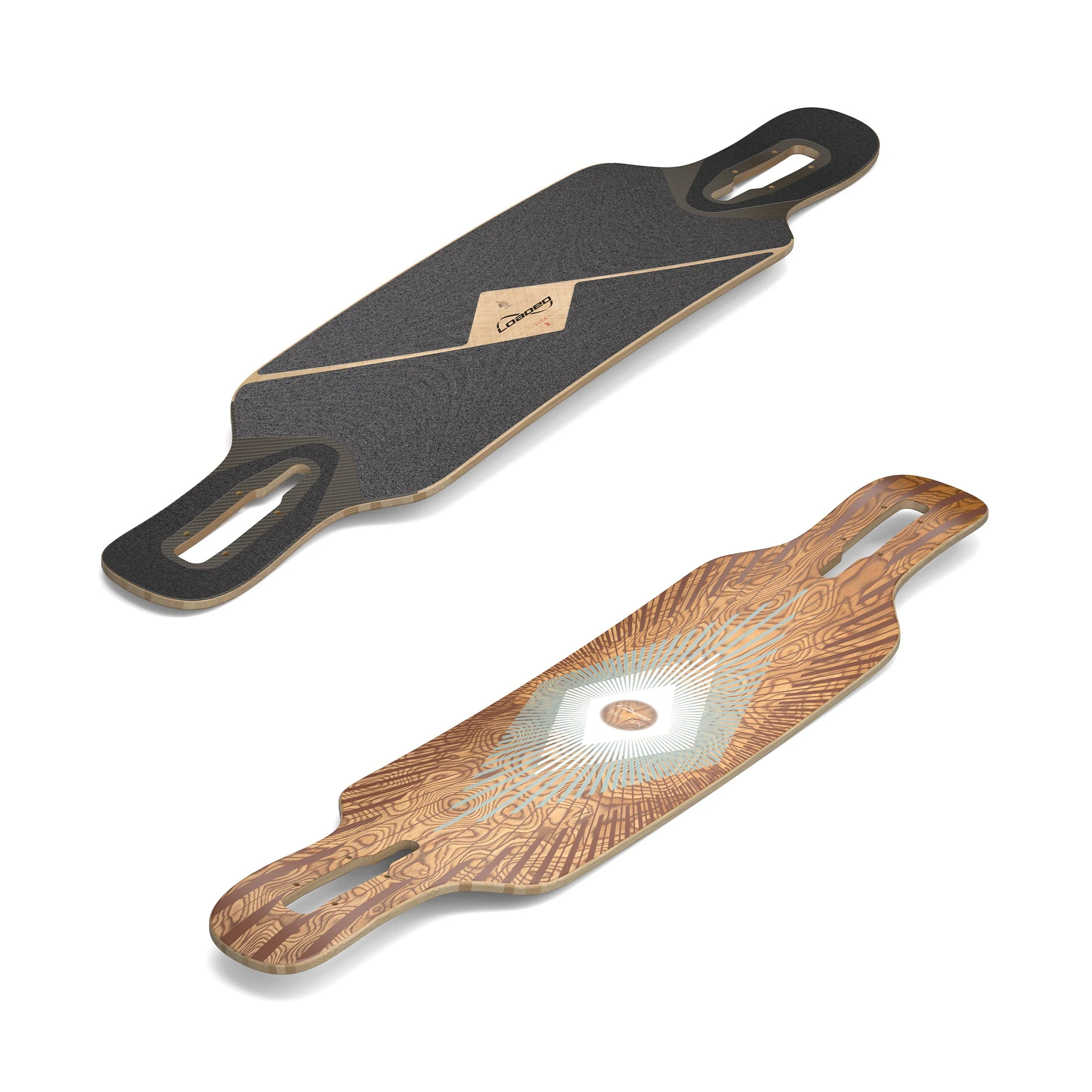 Plateau Loaded Tan Tien Prism 39" Drop Through | N4 Skateshop