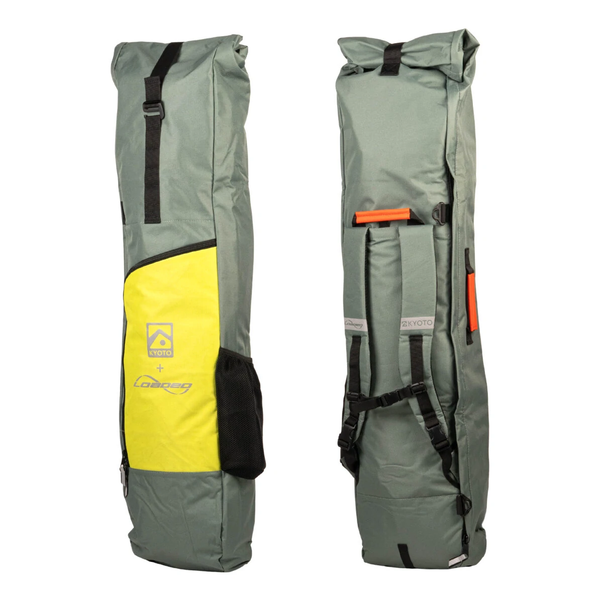 Loaded x Kyoto Long Base Board Bag Acid Moss – Sac longboard premium ultra résistant