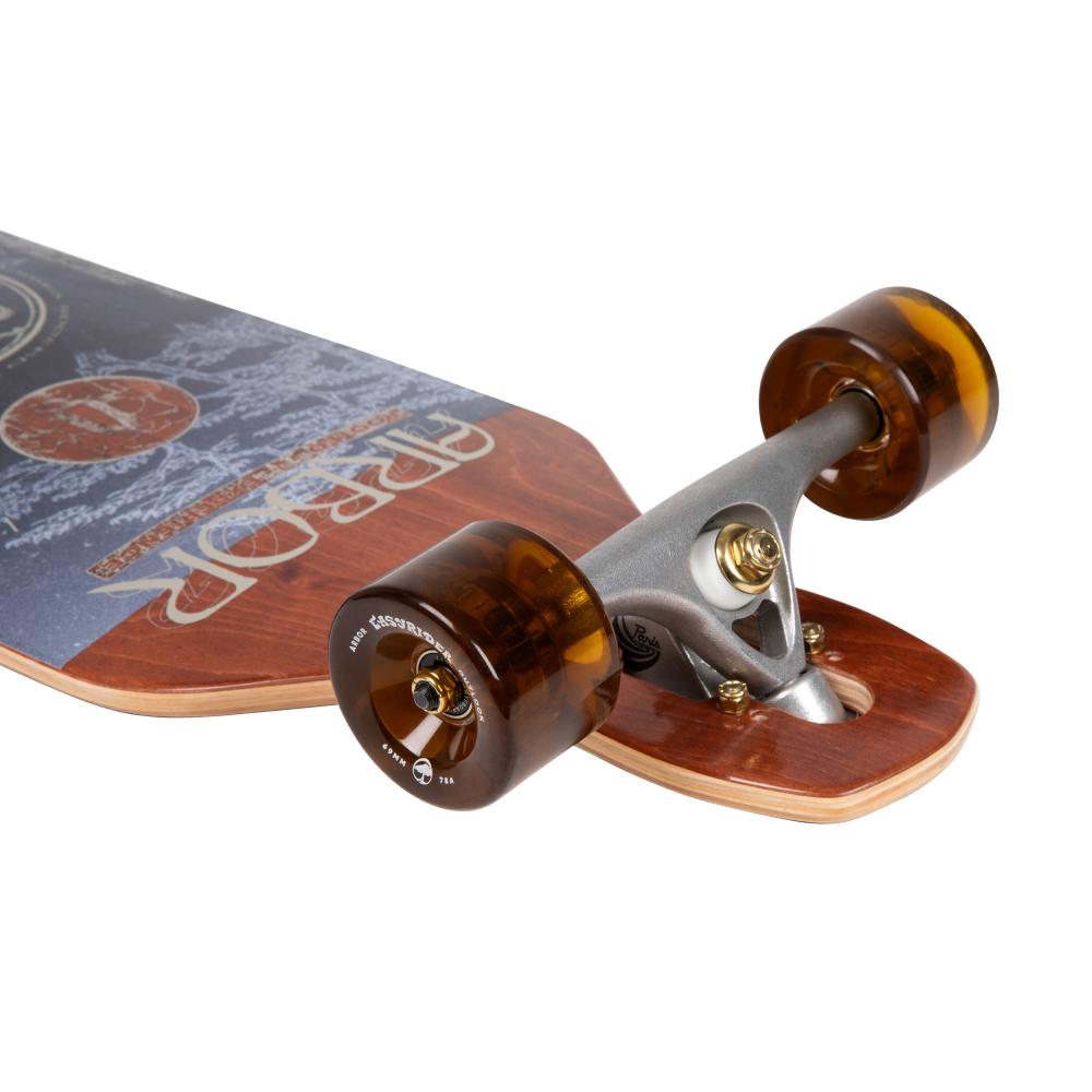 Arbor Axis 40" Journey Evergreen — Longboard Drop-Through