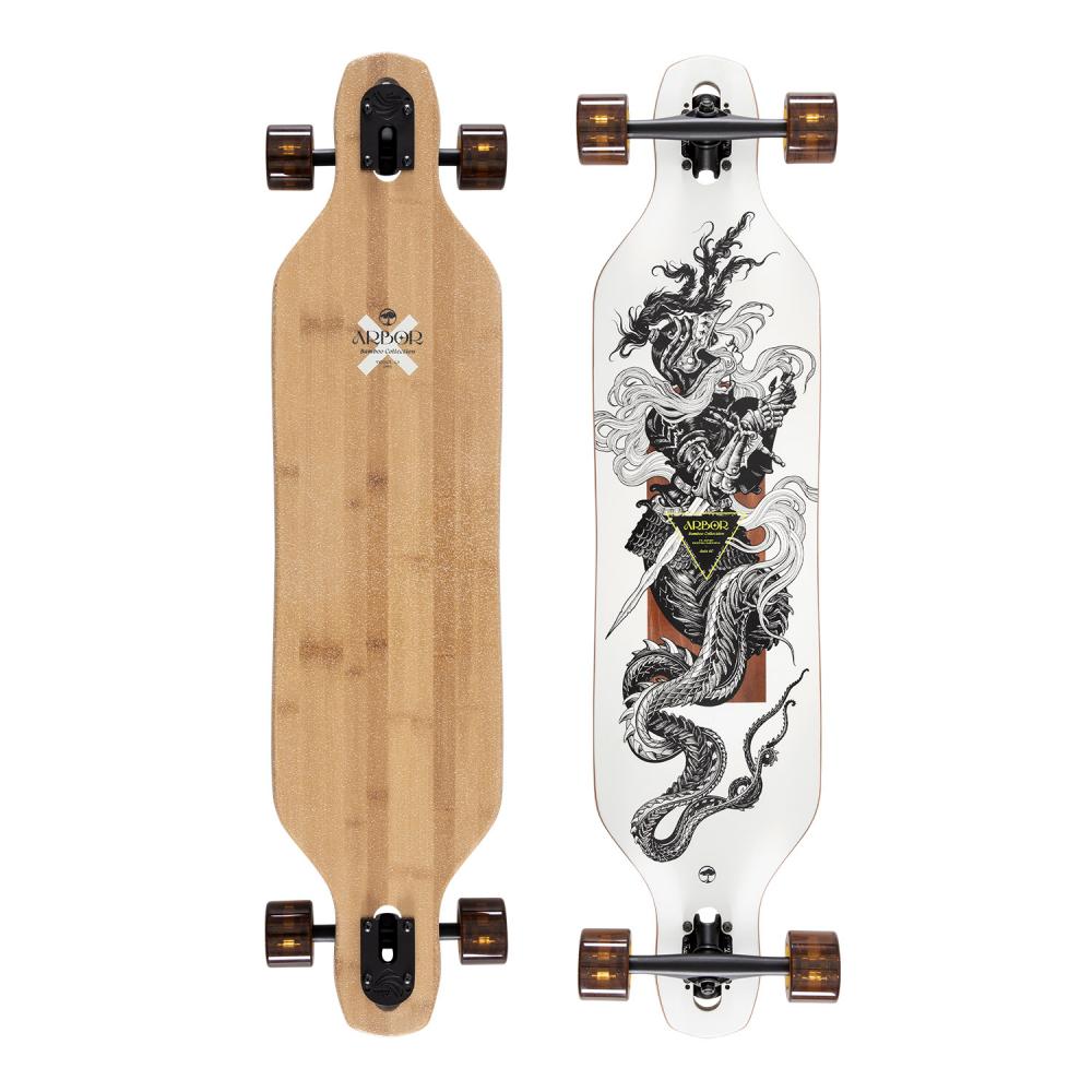 Arbor Bamboo Axis 40" K. Darmaeva — Longboard Drop-Through