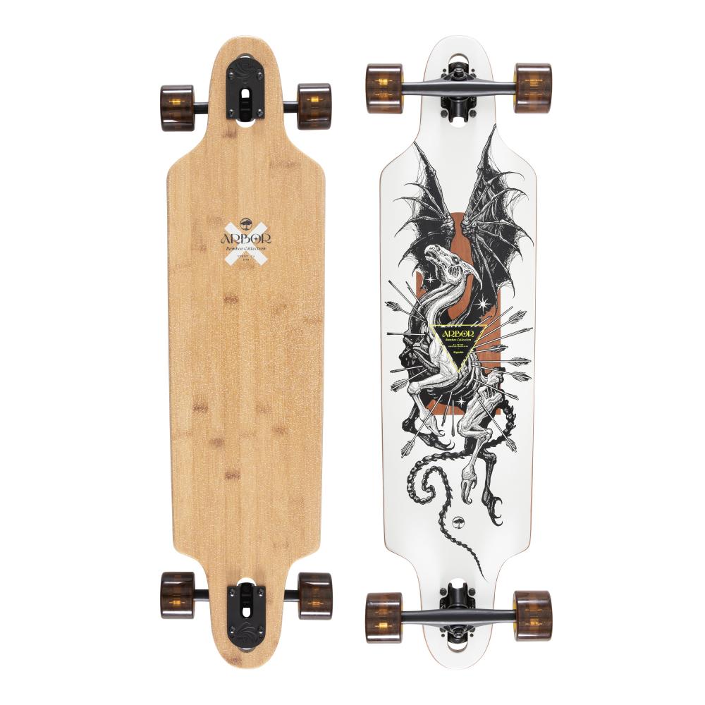 Arbor Bamboo Zeppelin 36" K. Darmaeva — Longboard Drop-Through