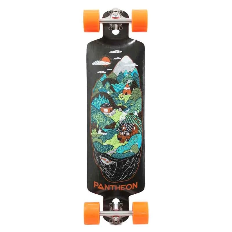 Pantheon Trip Carbon "Indian Hills" 33,25" — Longboard Complet